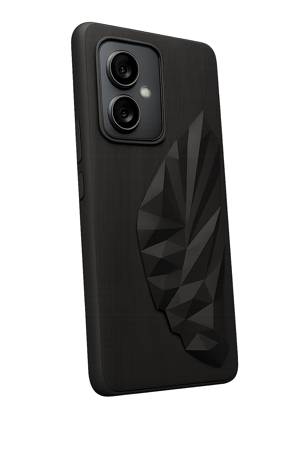 Motorola Bold Black 3D Geometric Batman Case