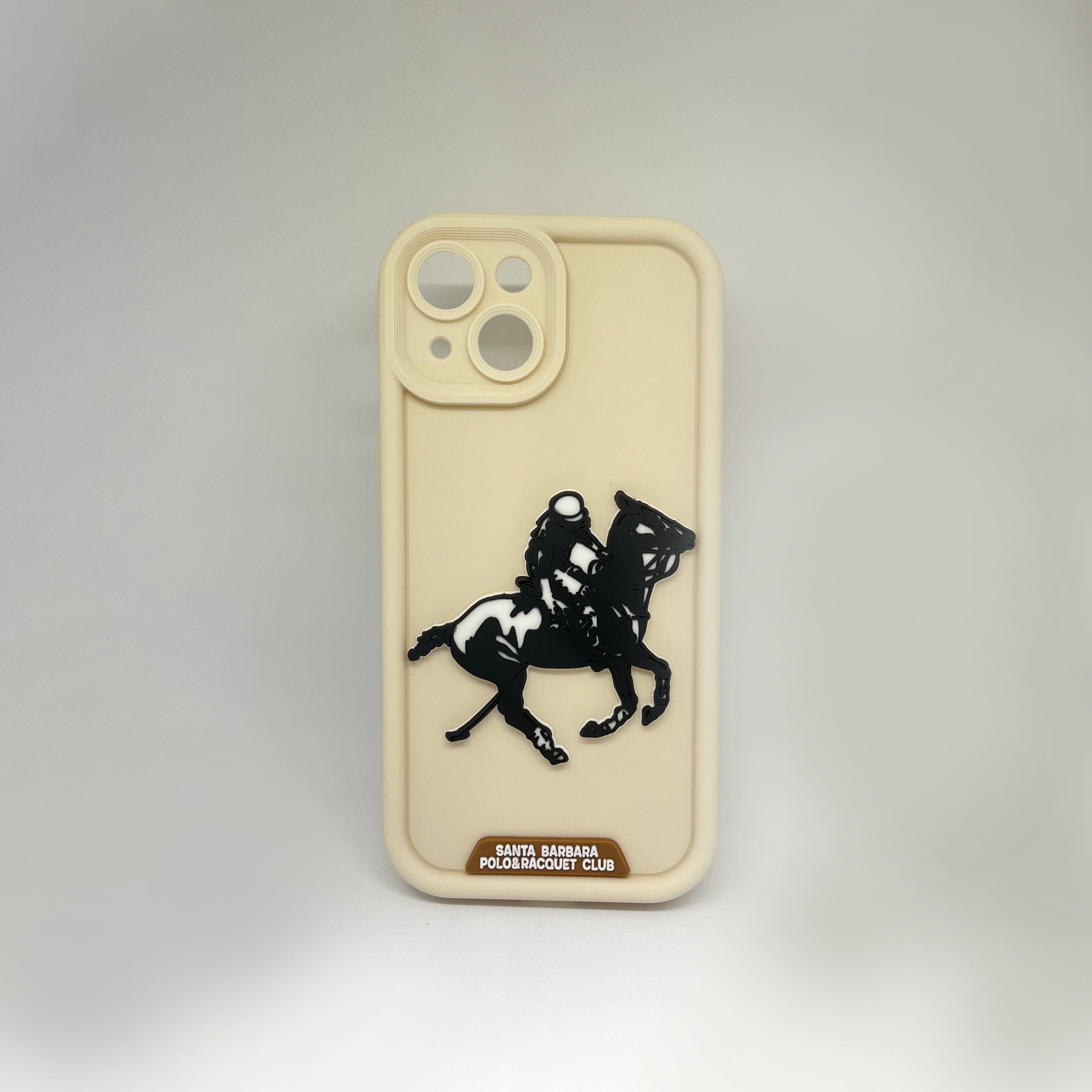 Horse Design Silicone Phone Back Case