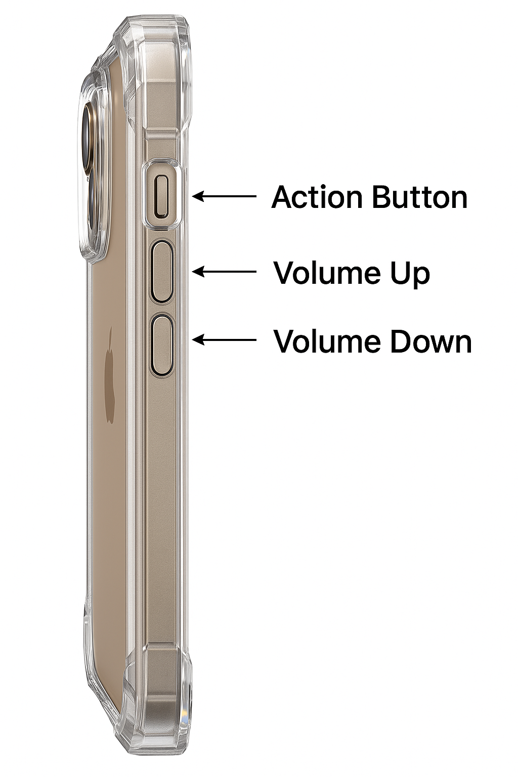 MagSafe Compatible Shockproof Clear Case for iPhone 16 Pro – Transparent Armor with Enhanced Corner Protection