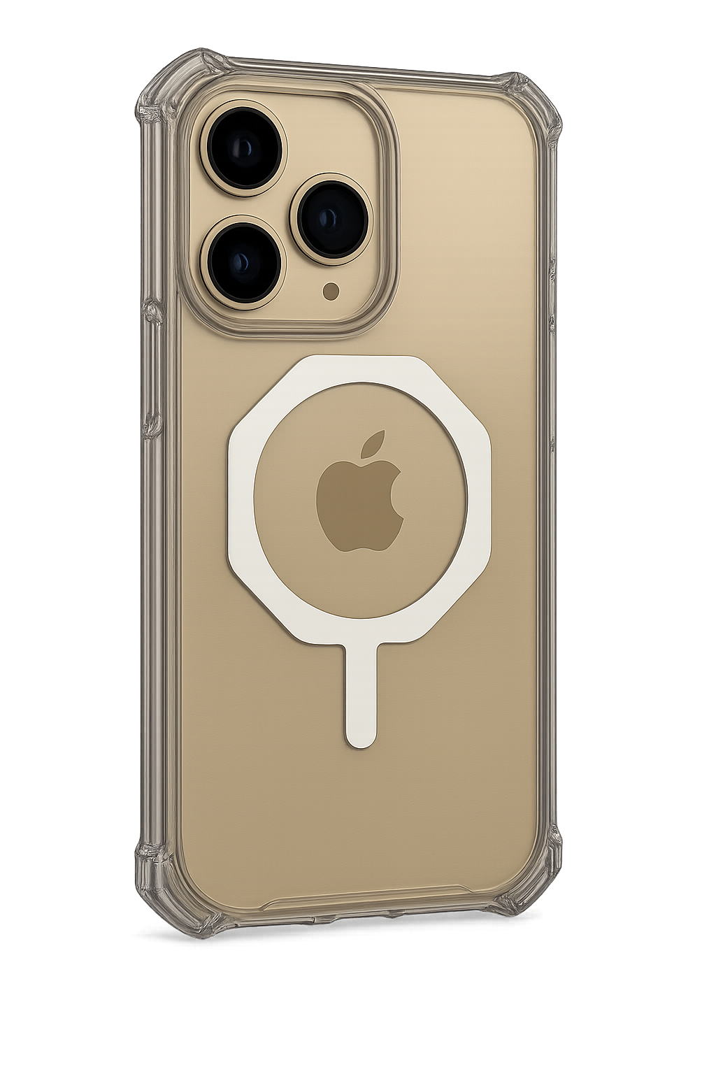 MagSafe Compatible Shockproof Clear Case for iPhone 16 Pro – Transparent Armor with Enhanced Corner Protection