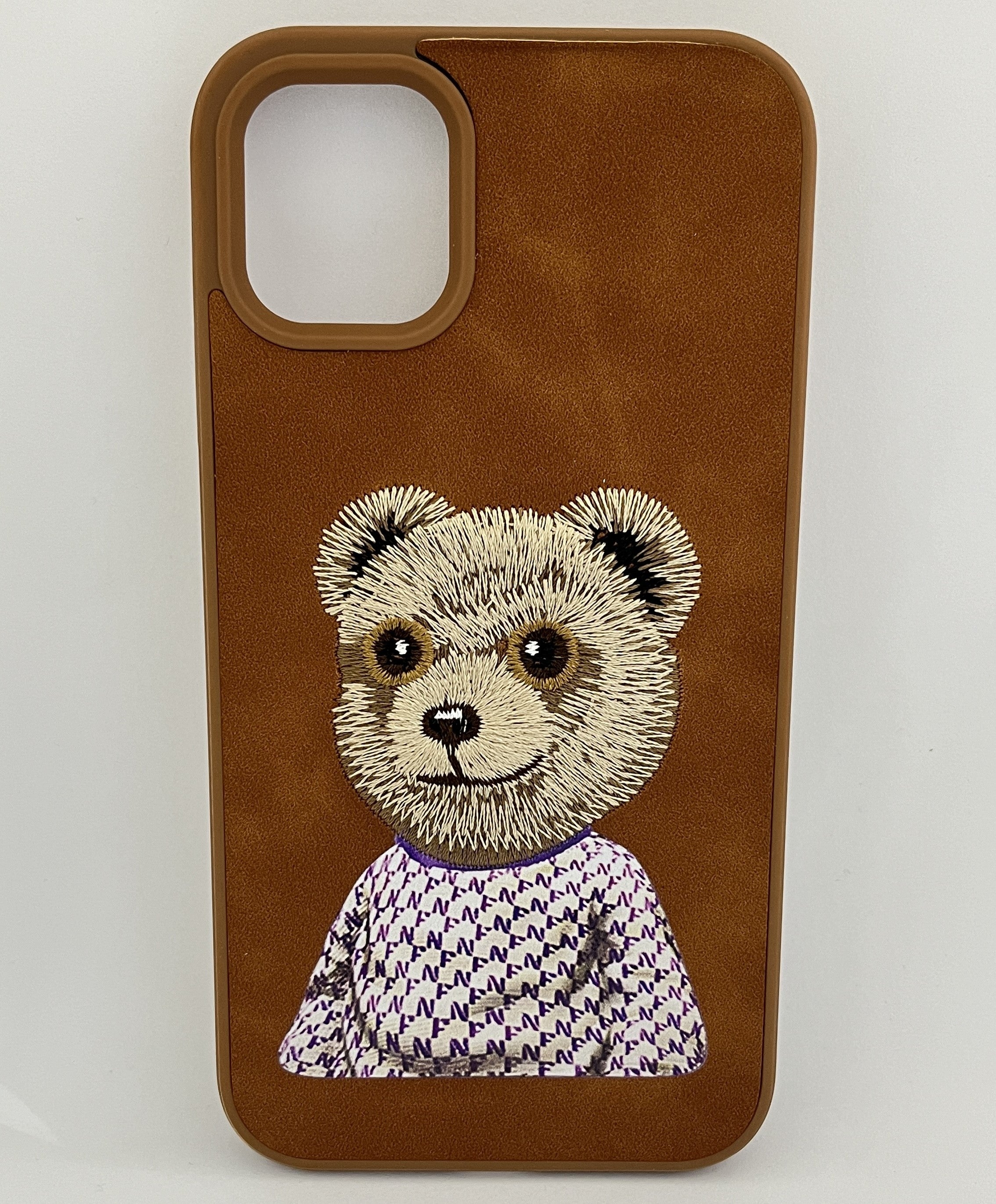 Teddy Embroidery Cute Bear Case