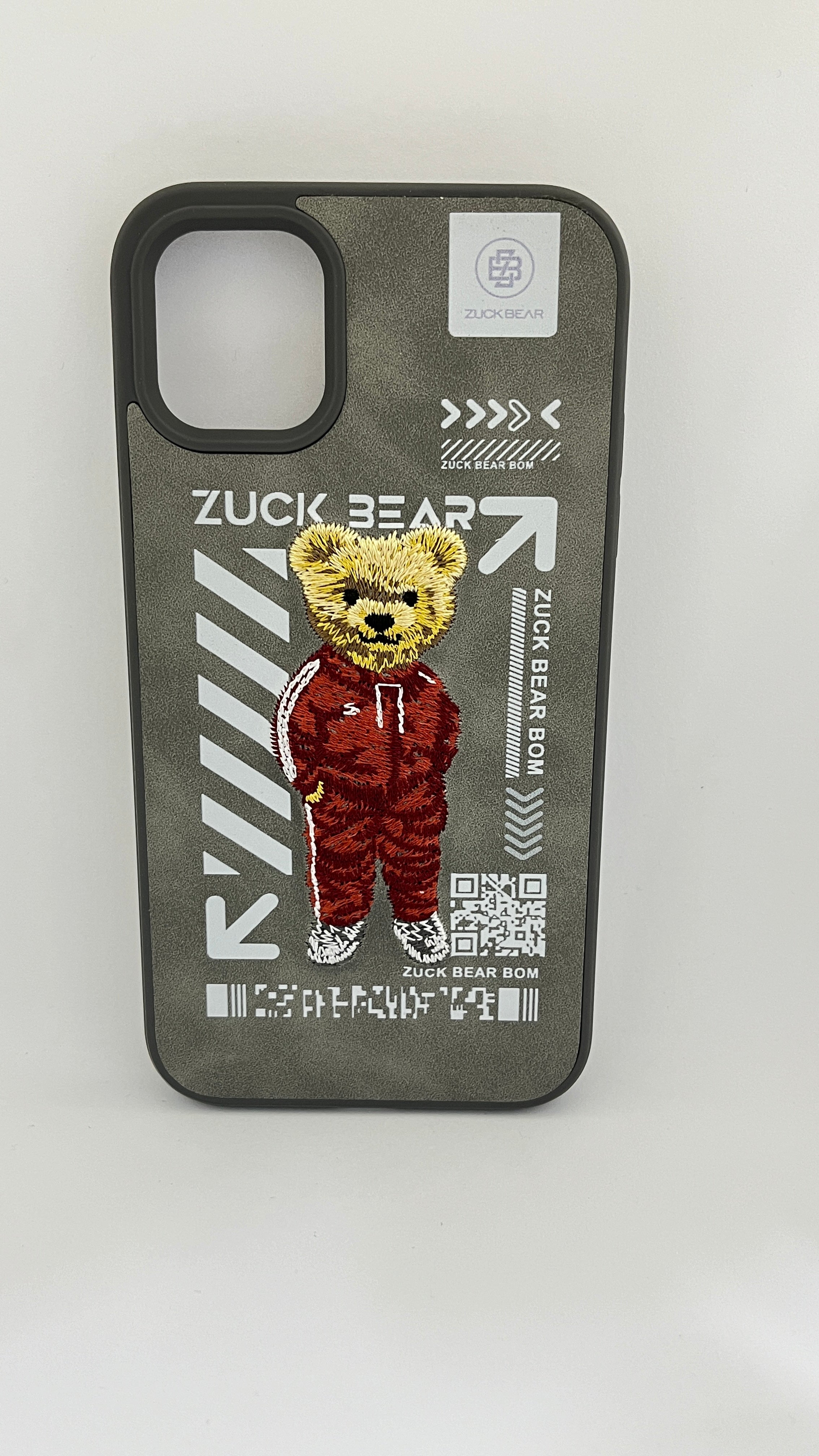 Teddy Embroidery Zuck Bear Case