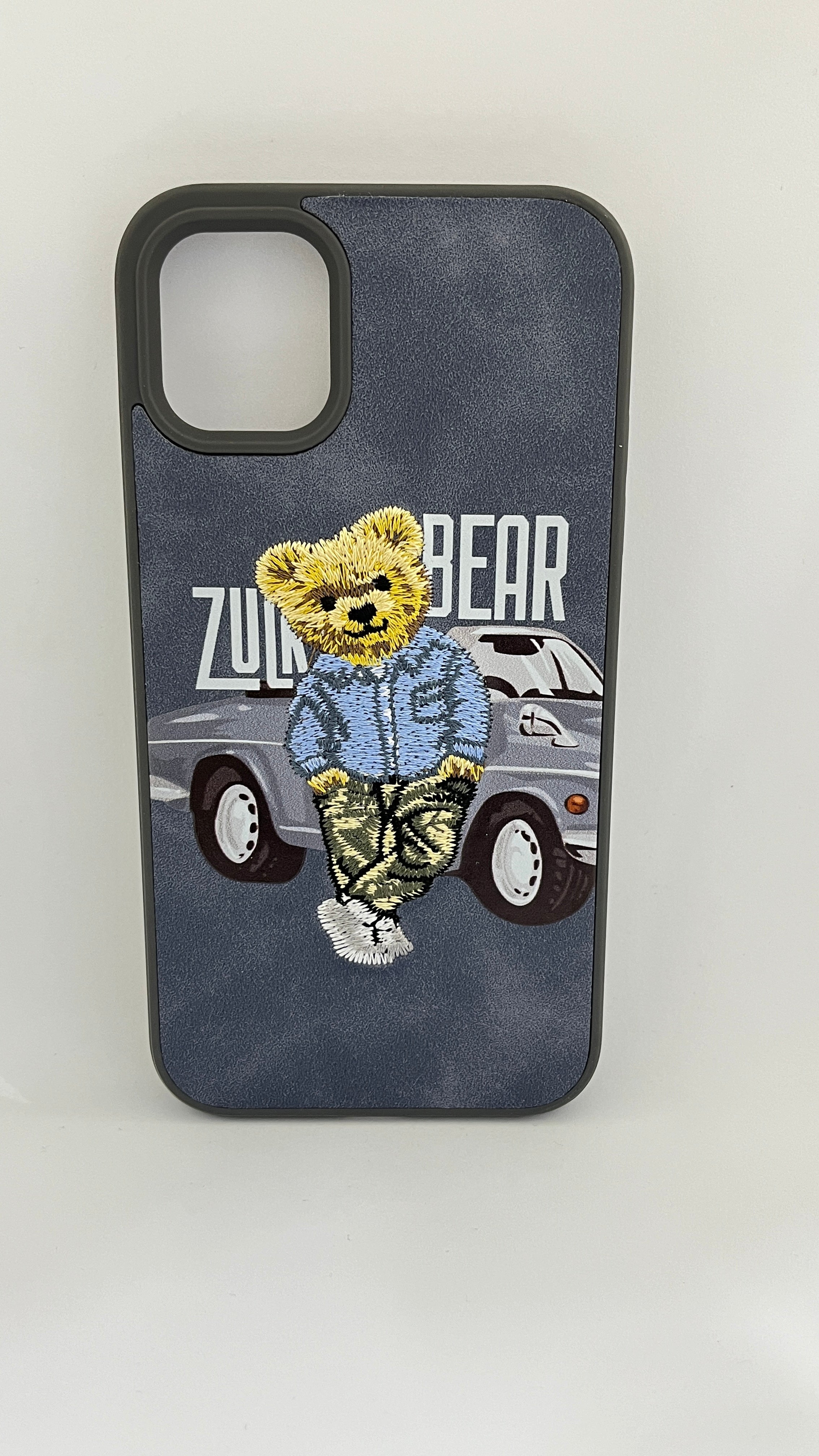 Teddy Embroidery Case