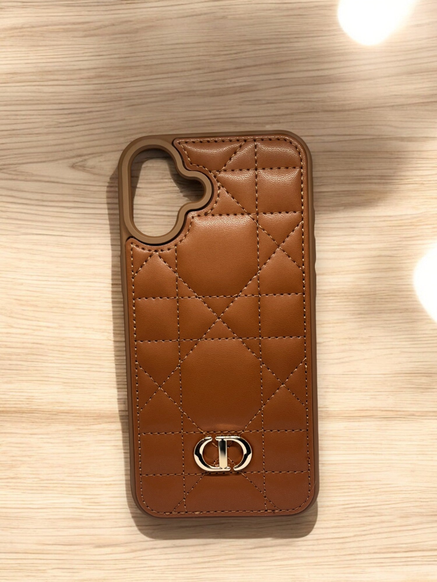 DR Design iPhone Back Cover - Brown