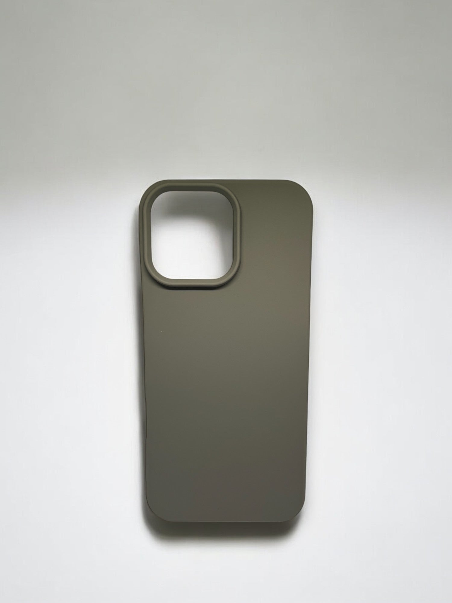 Slim-Fit Liquid Silicone Full Protection iPhone Grey Case