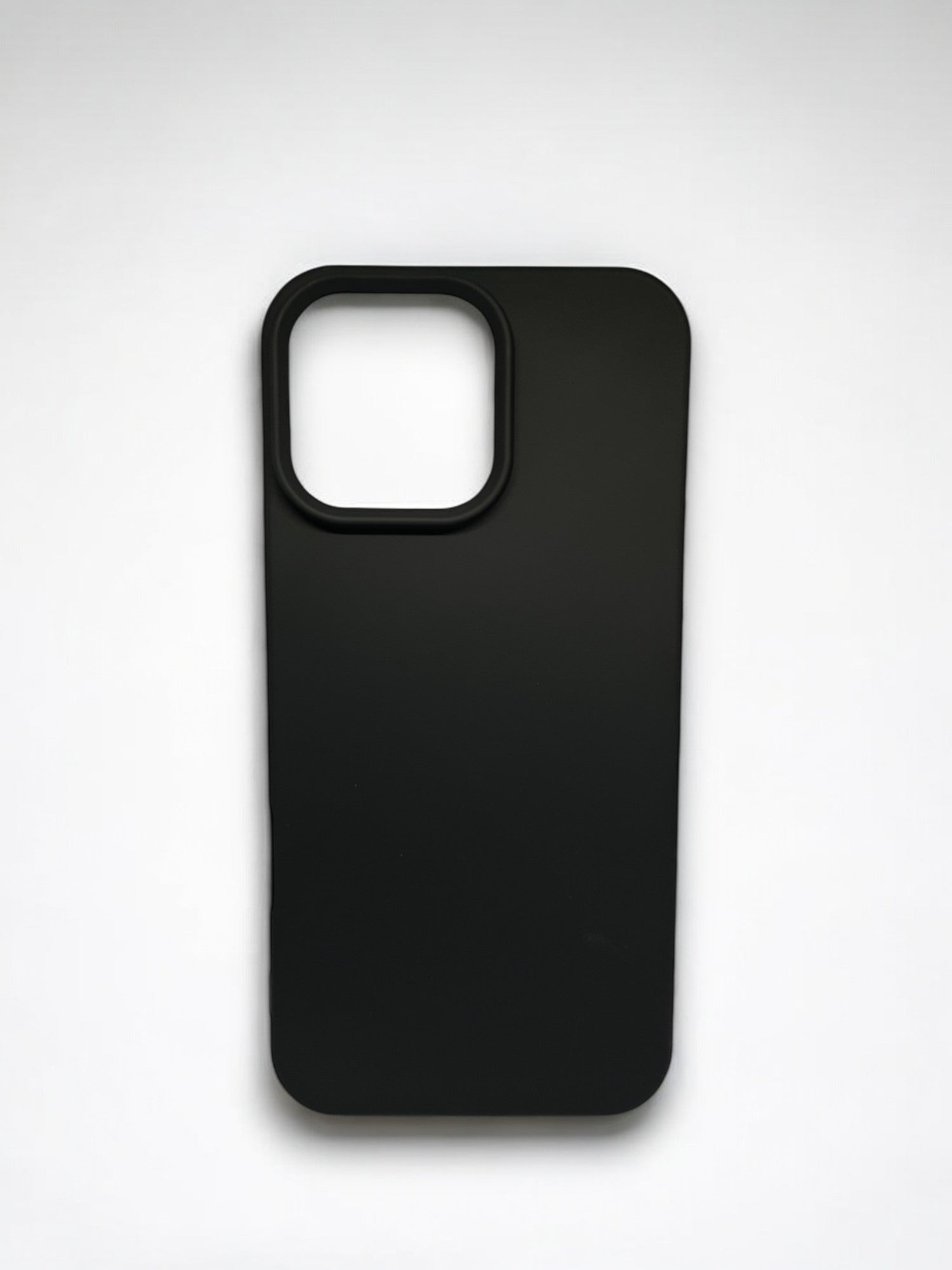 Slim-Fit Liquid Silicone Full Protection iPhone Black Case