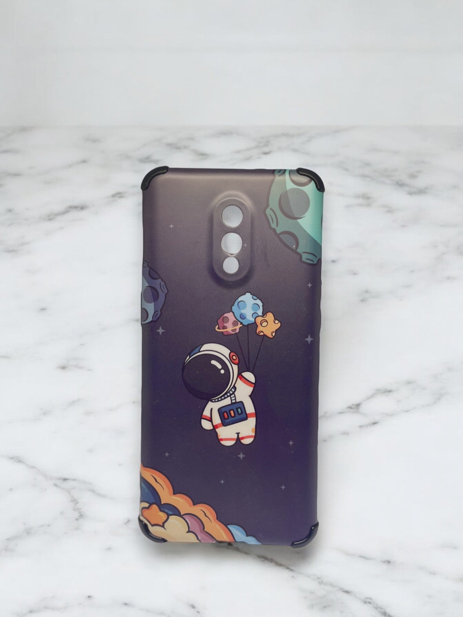 Cute Astronaut Chilling On Space Cover - Android