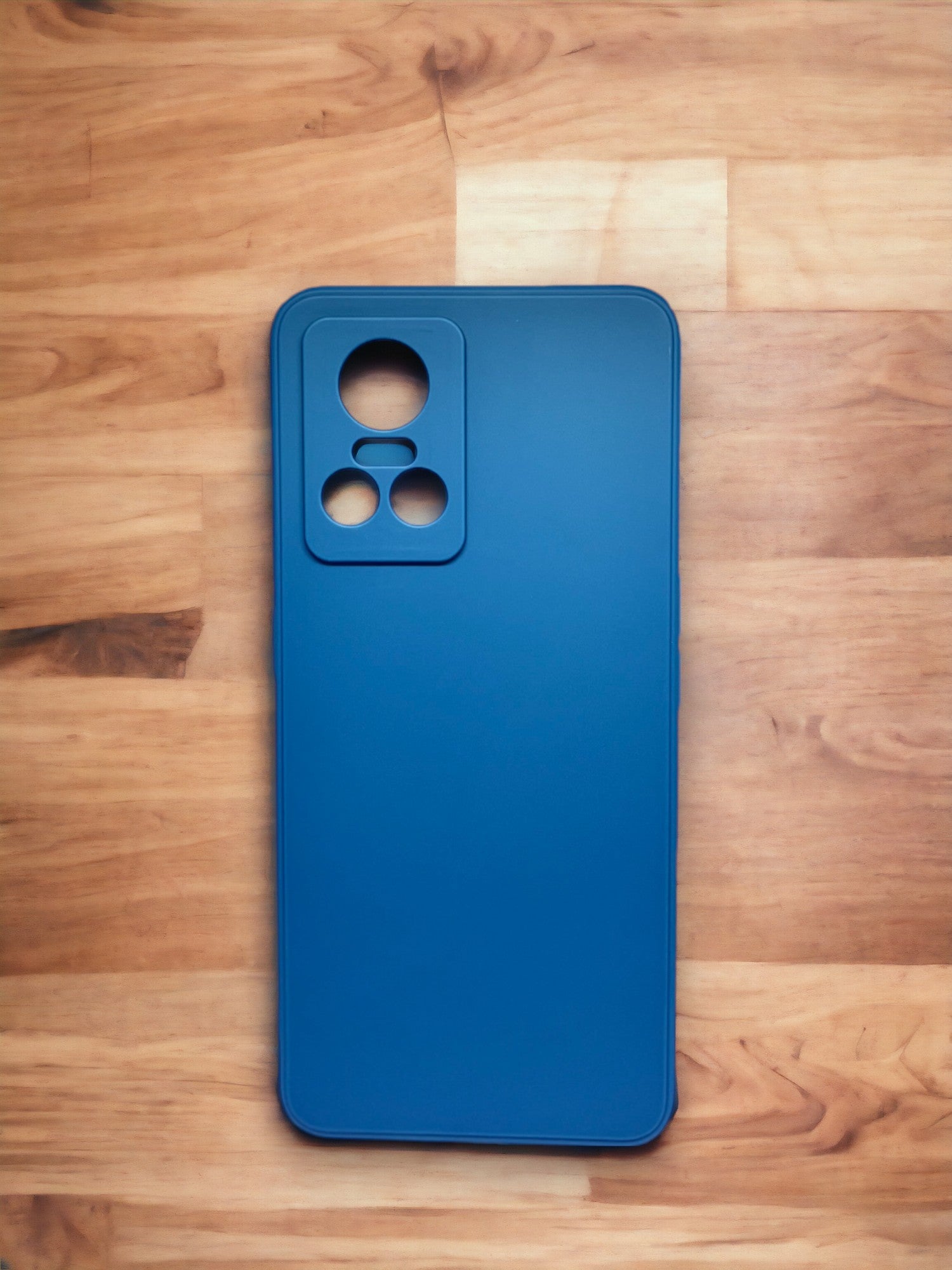 Liquid Silicone Premium Back Cover - Blue