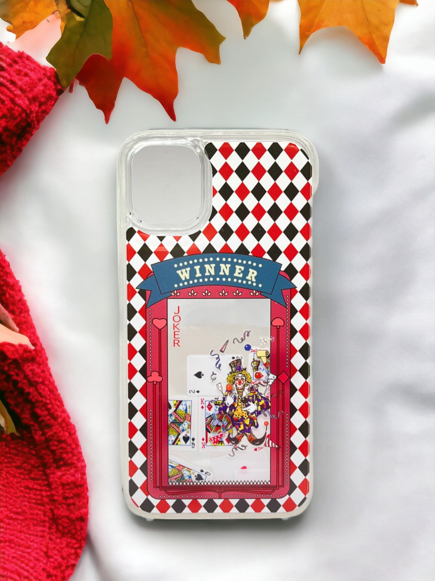 Card Winner Cover for iPhone - Red