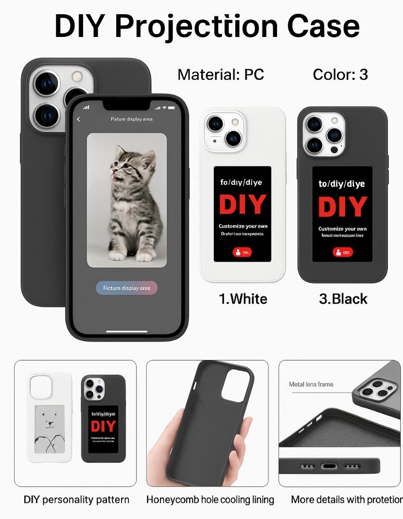 DIY Projection Phone Case – Customize Your Style!